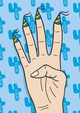 Fun Birthday Card - 4th Birthday - For Him created by TeePee Creations