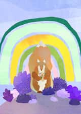 Rainbow Squirrel created by Madeleine Groves