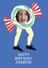 Personalised Birthday Photo Card created by Hadley Paper Goods Ltd - Cute Birthday Card - Sweet Photo Frame