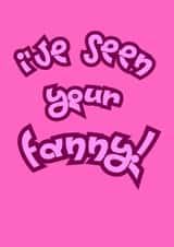 Cheeky queer valentine's card - for her created by Remix by Rena