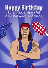 Funny Birthday Card - Gladiators - Viper created by Running with Scissors