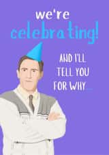 Funny Congratulations/Birthday Card - Uncle Bryn - Gavin And Stacey created by Sian Moore Illustration