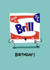 Cute Birthday Card - Brillo Pads Packaging created by Nicola Watson