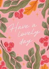 Pretty Birthday Card - Lovely Day created by Rebekah Hollins