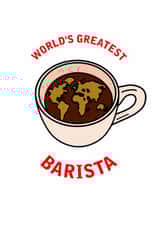 Fun card for the coffee lover in your life created by Tom Pearce