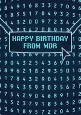 Funny Birthday Card - Severance - From MDR created by Emily Parry