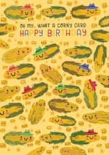 Cute Birthday Card - Corny Card - Pun created by Nicholas Saunders