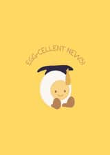 Cute Graduation Card - Jellycat - Egg created by Salt & Sage