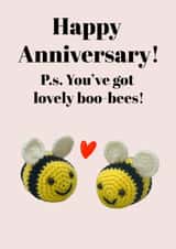 Cheeky Anniversary card for your significant other - lovely boobies created by Milliewest