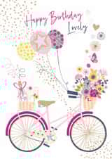 Classic Birthday Card - For Her - Flowers created by Marketa Rams Designs