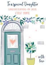 Classic New Home Card - For Daughter - First Home created by Katie Phythian Design