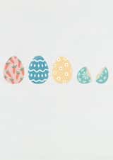 Cute Easter card - Easter Eggs - Have a Crackin' Easter! created by GRA Designs