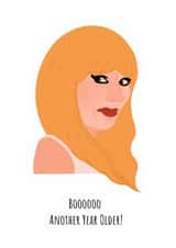 Booooo, Another Year Older! Taylor Swift Card created by FarrowsHandmade