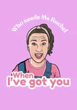 Cute Mother's Day Card - Ms Rachel created by Sarah Potter