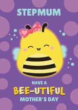 Cute Squishmallows Bee Mother’s Day Card for Stepmum created by Danilo