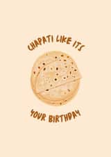 A Desi Inspired Birthday Card For Food Lovers created by Designs by Parmjit