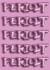 Cute Congratulations Card - balloons - PERIODT created by SAOB