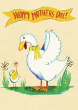 Cute Mothers Day Card - Mother Goose created by Stiffnees