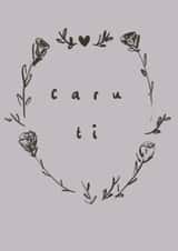 Welsh Love You Card for partner created by By Saffron