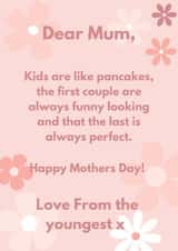 Mothers Day card from the youngest created by LizzyChloe