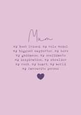 Classic Mother's Day Card - Favourite Person created by Cake For Breakfast