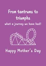 Heartfelt Mother’s Day Card – A Tribute to the Journey of Motherhood created by Sofa2Summit