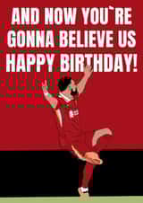 Fun Birthday Card - Mo Salah - Liverpool created by DanAllen20