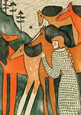 Love horses created by Enikő Eged