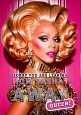 Funny Leaving Card - Ru Paul - Queen created by Shower Thoughts