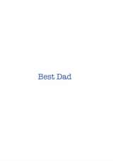 Cute card for Dad - Best Dad - Simple created by DBD Designs