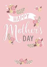 Floral Mother’s Day Card – A Beautiful Bloom of Love - For Mum, Gran, Step-Mum created by Personalised Memento Company,Limited