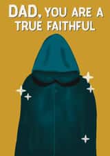 Fun Father's Day/Birthday Card - The Traitors - True Faithful created by Sweetlove Press