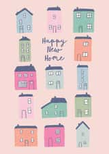 Classic New Home Card - Happy New Home - Houses created by Sarah Frances