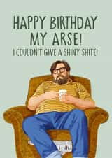 Funny Birthday Card - Jim Royle - The Royle Family created by Atwood & Atwood