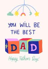 Cute Father's Day Card - Dad To Be created by Carla Ellis