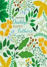 Amazing Daddy Happy Fathers Day Card - First Time Dad - Daddy Card - Papa - Dad created by Rainee Collections