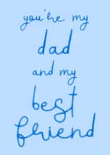 Classic Father's Day Card - Best Friend created by OhJaye