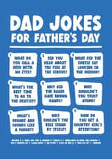Funny Father's Day Card - Dad Jokes created by Paul Stevens