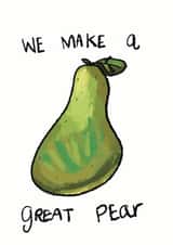 Cute couple card created by jammboaa