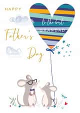 Classic Father's Day Card - For Grandad - Mice created by SABIVO Design by Sabina