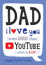Funny Father's Day Card - YouTube created by  la la la     Designs