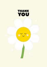Cute Thank You Card - Daisy created by Pearl Ivy