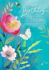 Pretty Birthday Card - Flowers - Lovely Surprises created by Ling Design