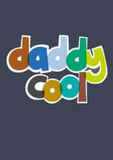 Classic Father's Day Card - Daddy Cool created by Sea & Tea