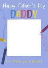 Cute Fathers Day Card - For Daddy - Personalised Drawing created by Sian Moore Illustration