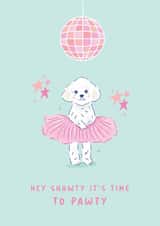 Cute birthday doggy card created by Jolly Joven