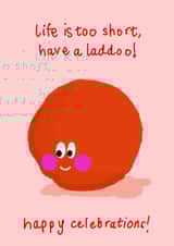 Cute Wedding Card - Laddoo - Indian Sweet created by Sainika Bharj