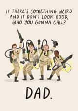 Funny Father's Day Card - Ghostbusters created by Soggy Day Studio