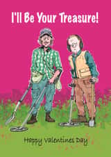 Humourous valentines card for partner or the love of your life created by Mouse that Roared
