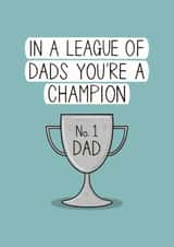 Classic Father's Day Card - Champion Dad created by Muses & May